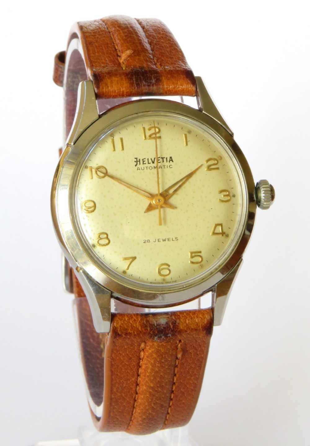 Gents 1950s Helvetia automatic wrist watch View II