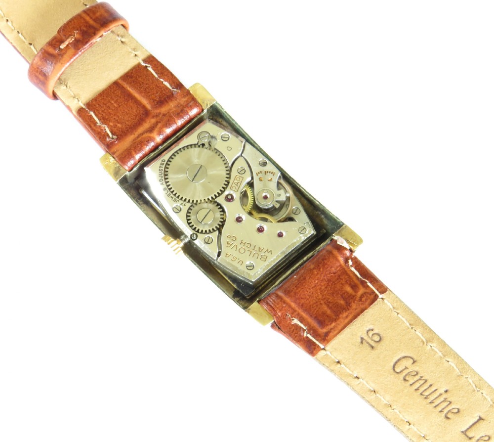 Vintage Bulova wrist watch, 1939 View III