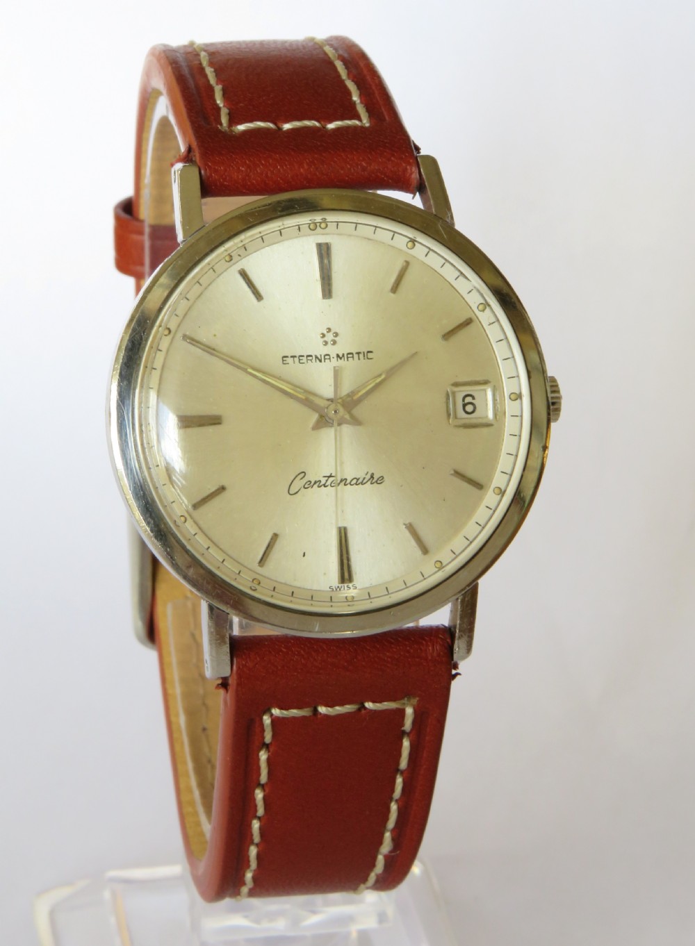Gents 1960 Eterna-Matic Centenaire wrist watch View II