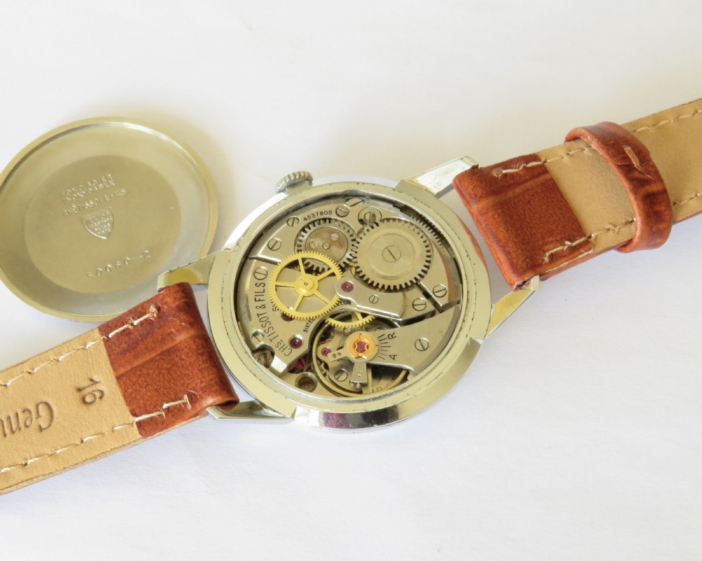 Gents Tissot wrist watch, 1959 View III