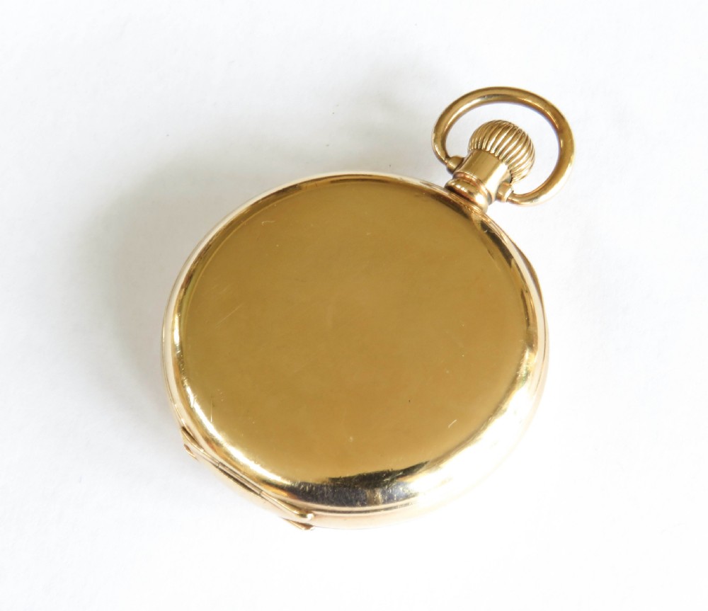 1930s Cyma pocket watch and chunky chain View V