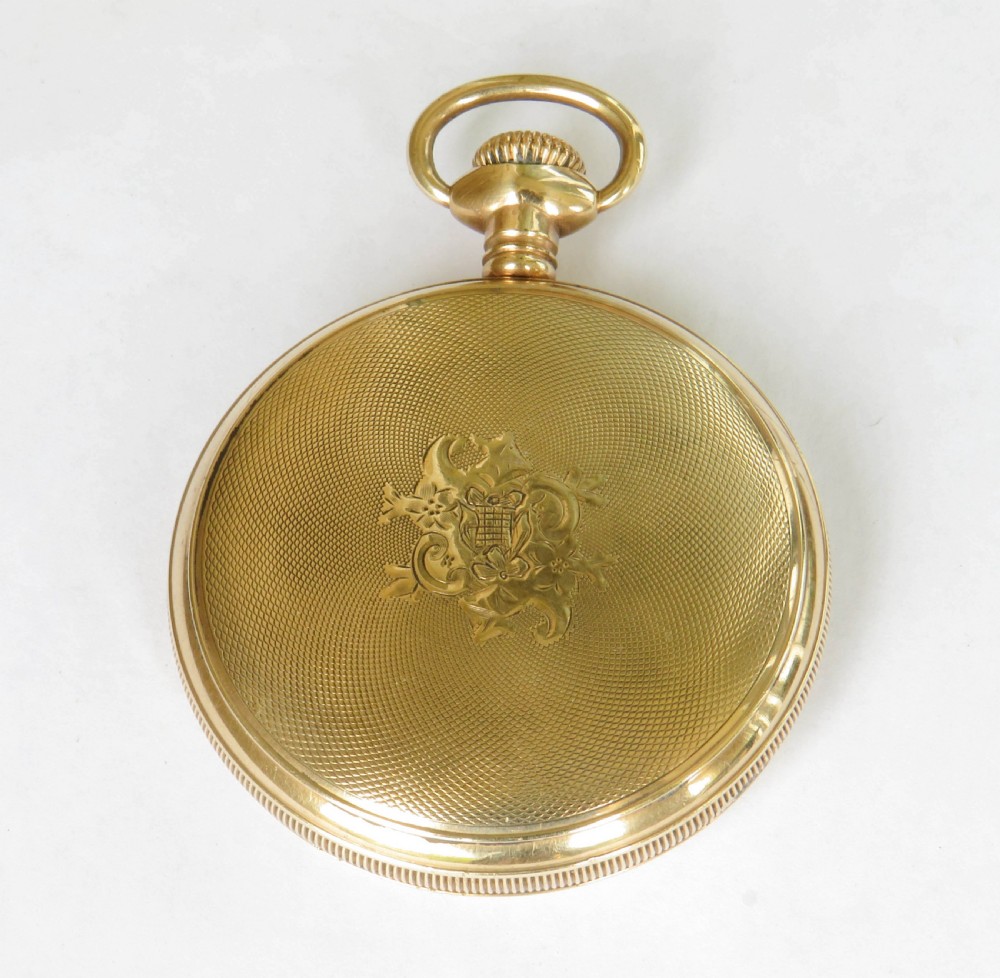 Antique Waltham pocket watch, 1902 View IV