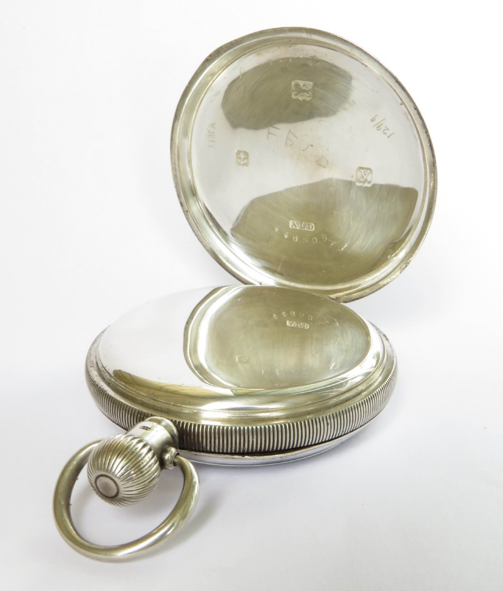 Silver Kays “Challenge” pocket watch, 1923 View III