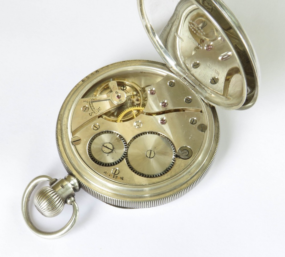 Silver Kays “Challenge” pocket watch, 1923 View IV