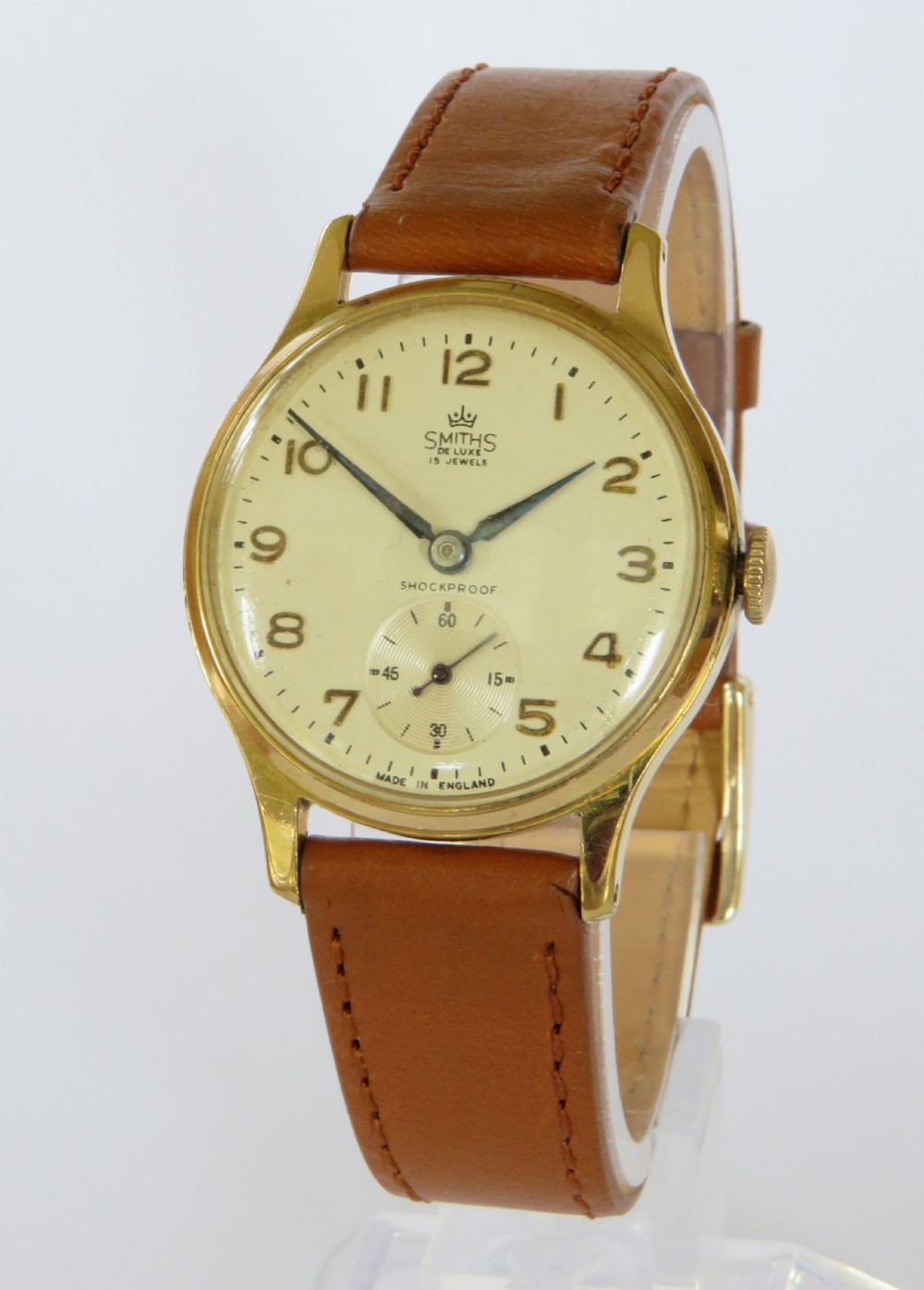 Gents Smiths De Luxe wrist watch, c1960