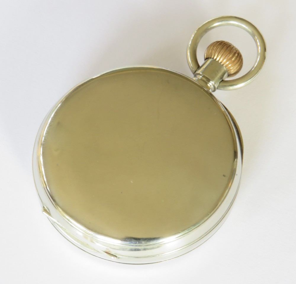Antique Doxa goliath pocket watch, c1910s View V