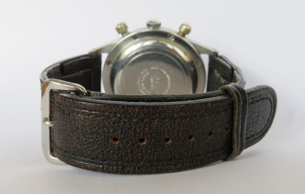 Gents 1940s Pierce chronograph watch View IV