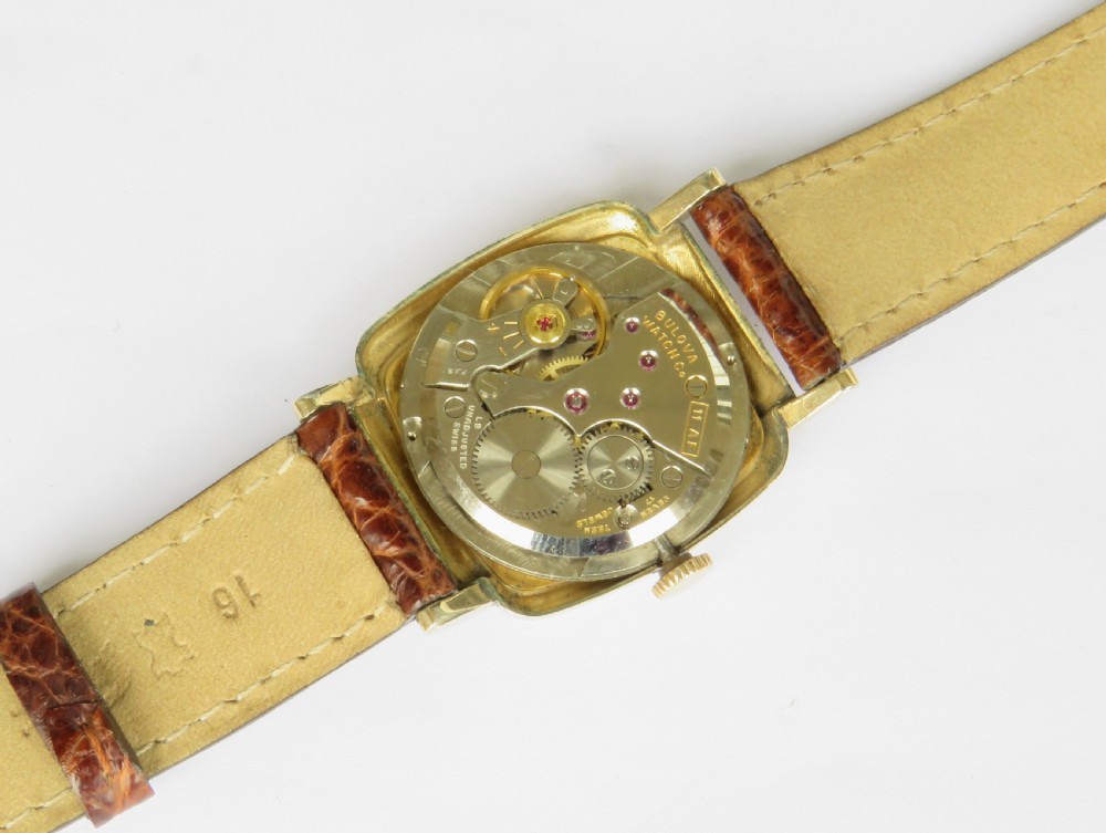 Mid-size 1959 Bulova Senator wrist watch View III