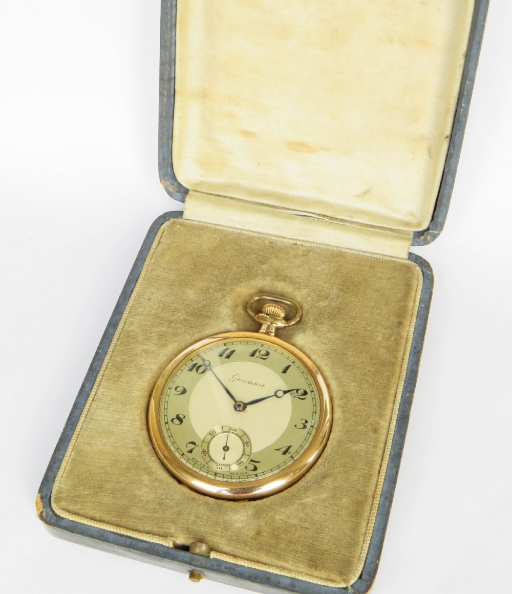 1930s Grosvenor pocket watch View II