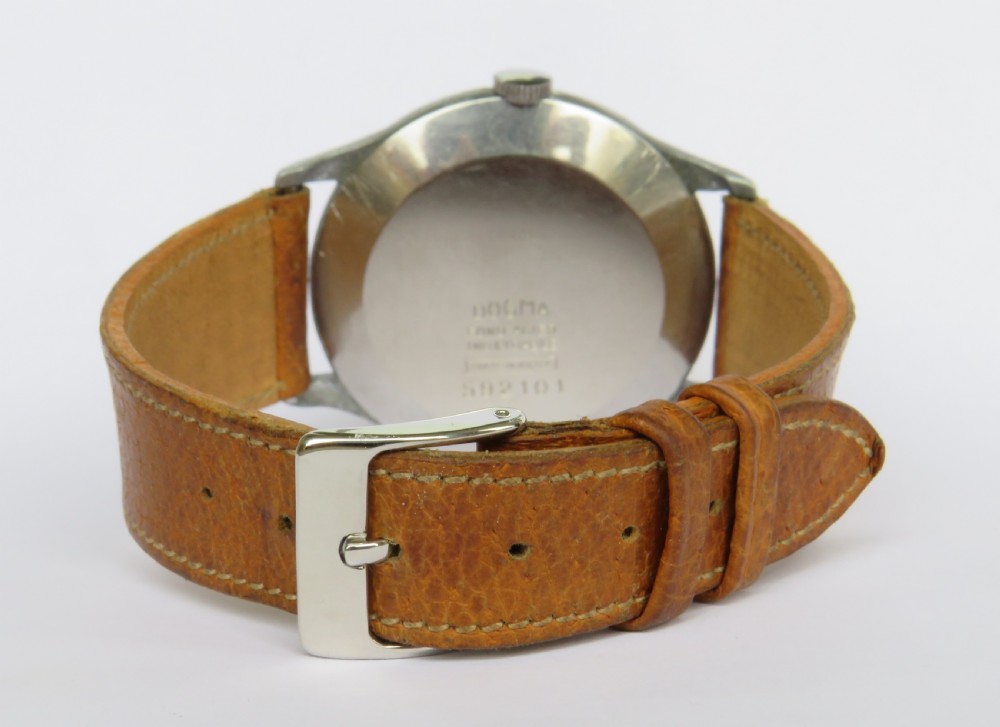 Gents 1950s jumbo Dogma Prima wrist watch View VI