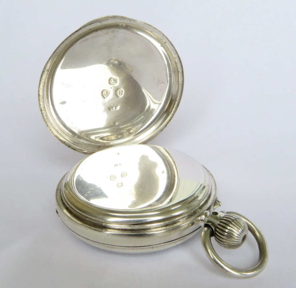 Antique English pocket watch, 1894 View III