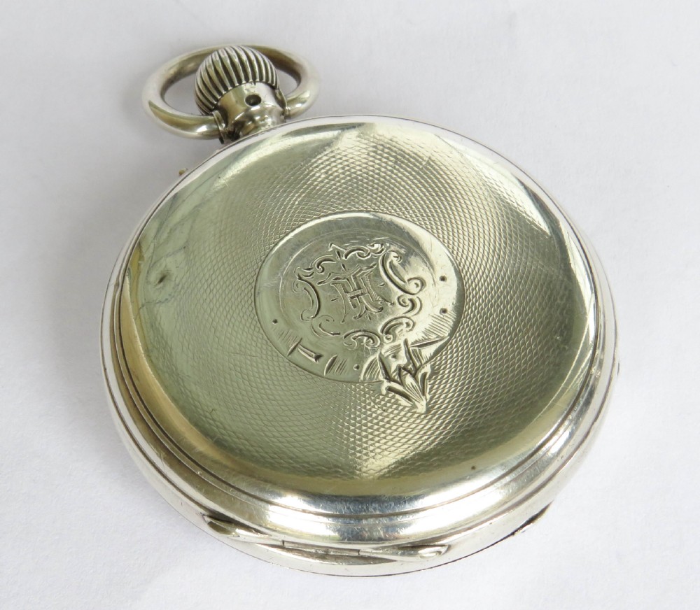 Antique English pocket watch, 1894 View V