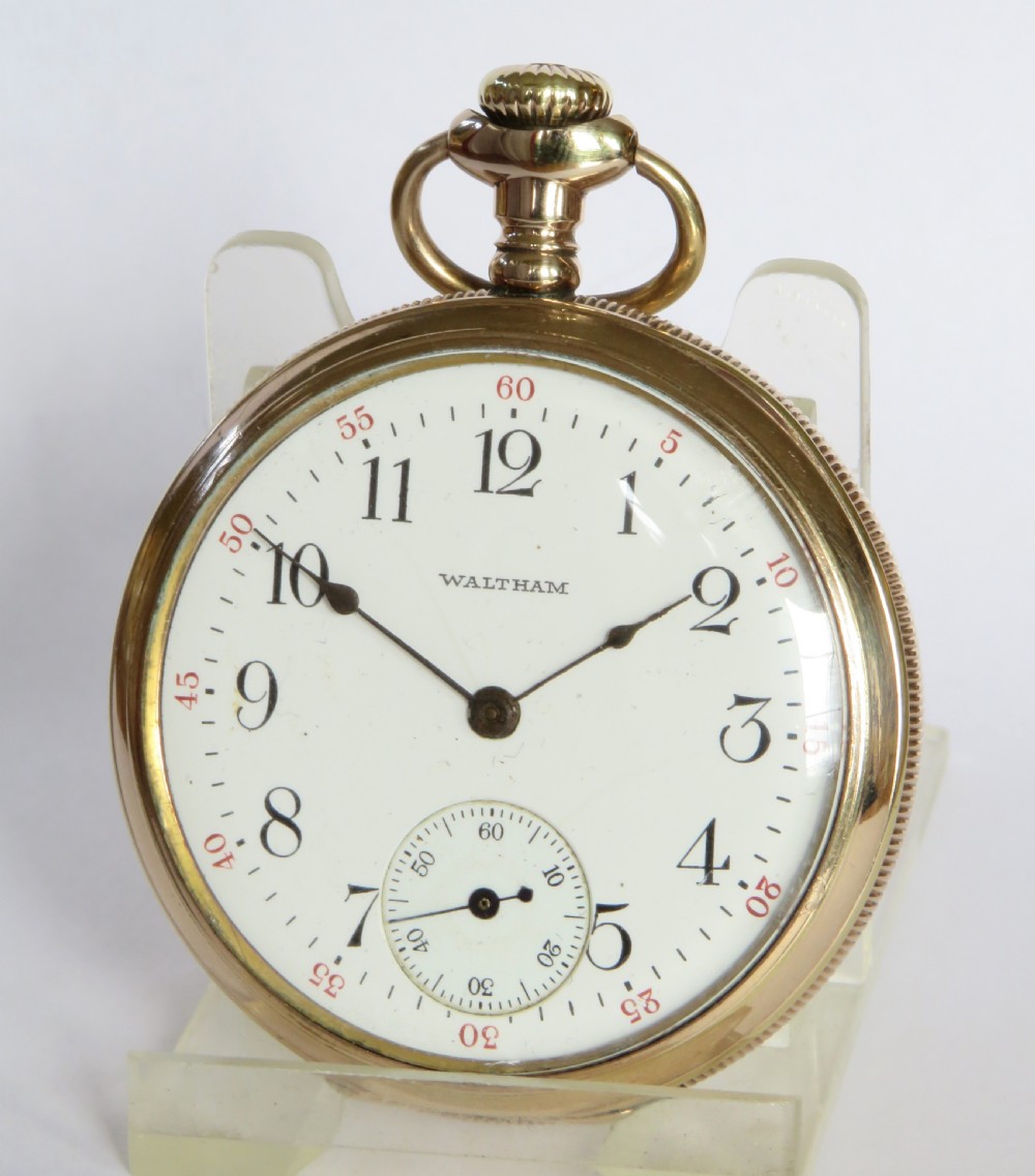 1914 Waltham Equity pocket watch