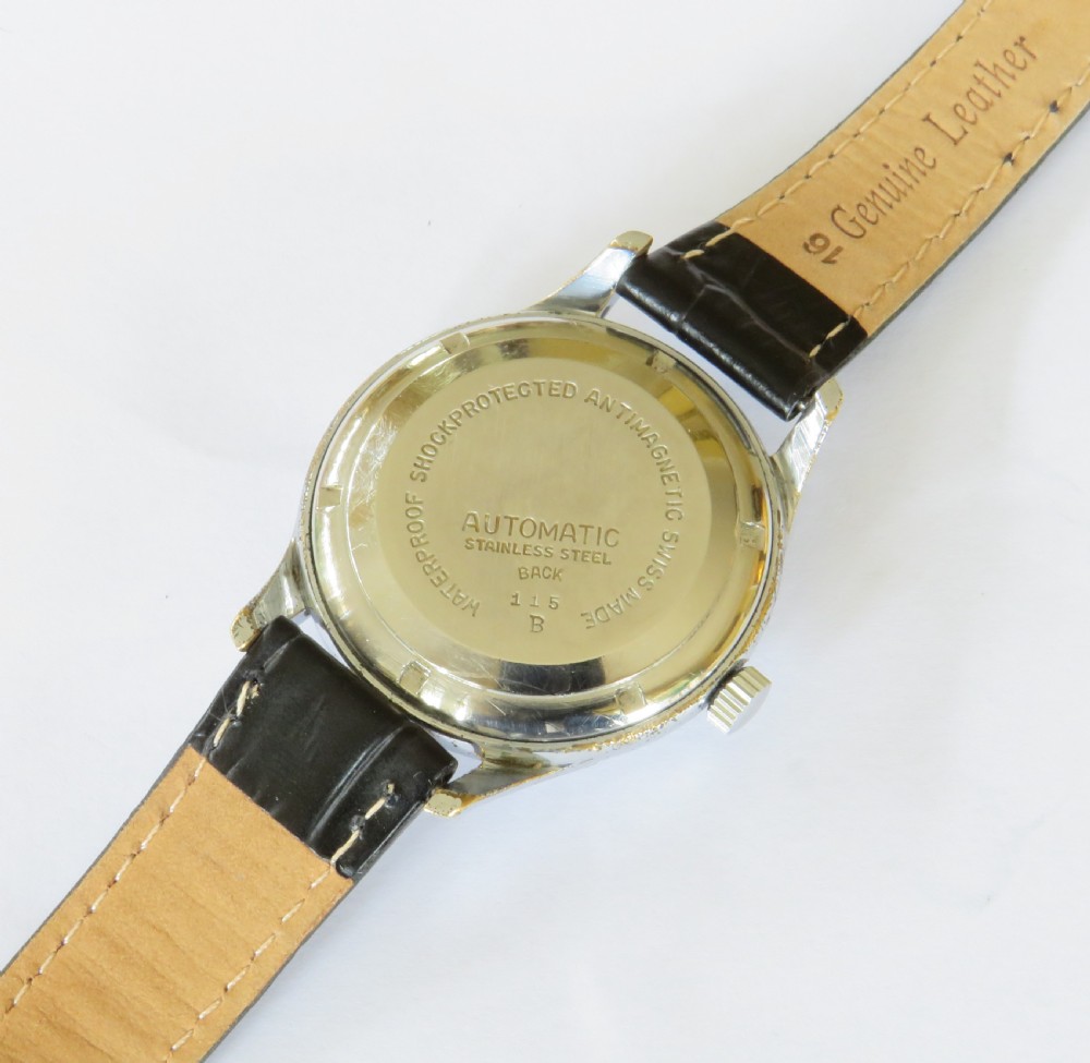 Gents 1950s Elco wrist watch by Helvetia View IV