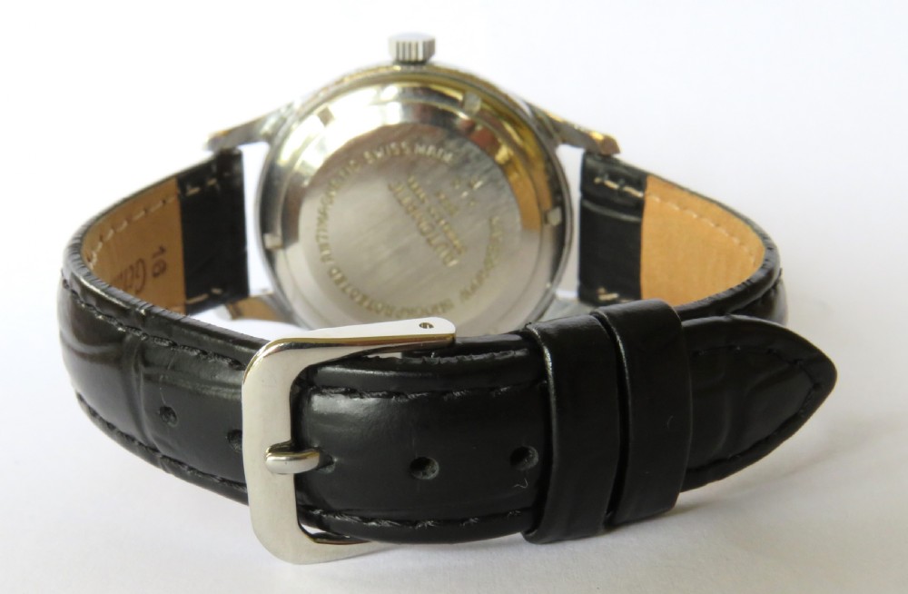 Gents 1950s Elco wrist watch by Helvetia View V