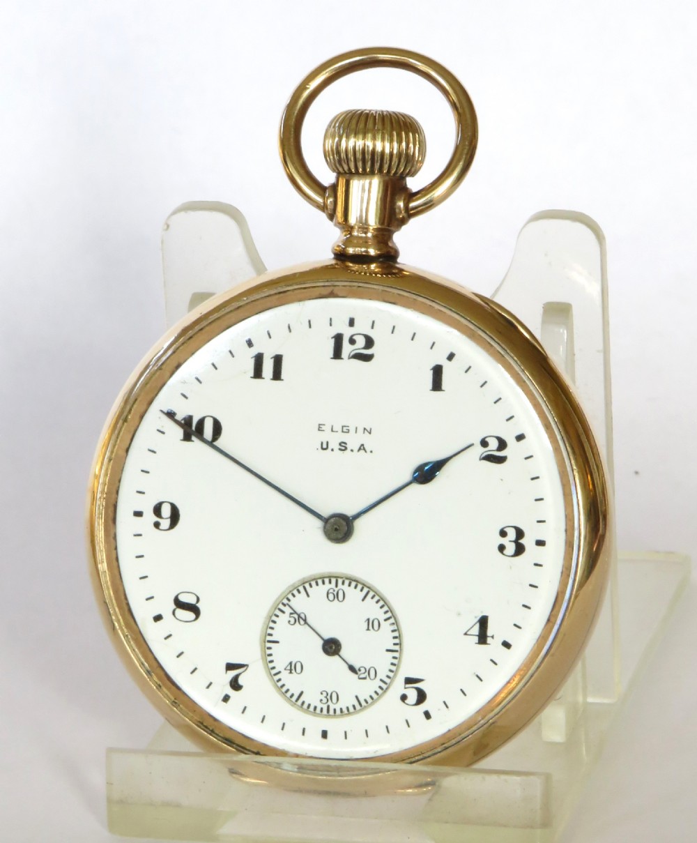 Antique Elgin pocket watch, 1911