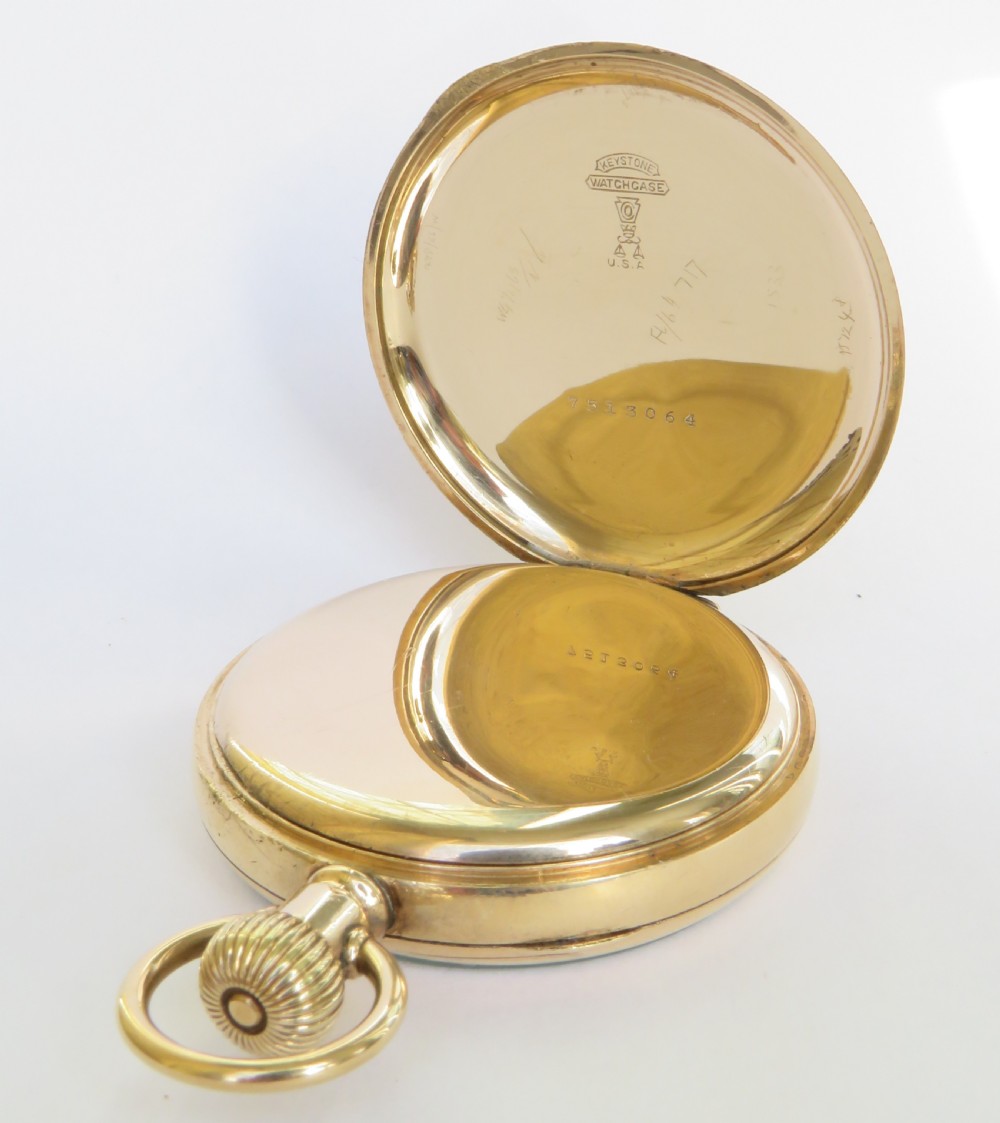 Antique Elgin pocket watch, 1911 View III