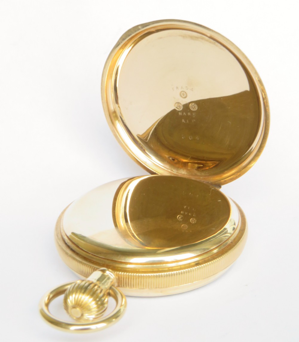 Antique Waltham Bond St pocket watch View III