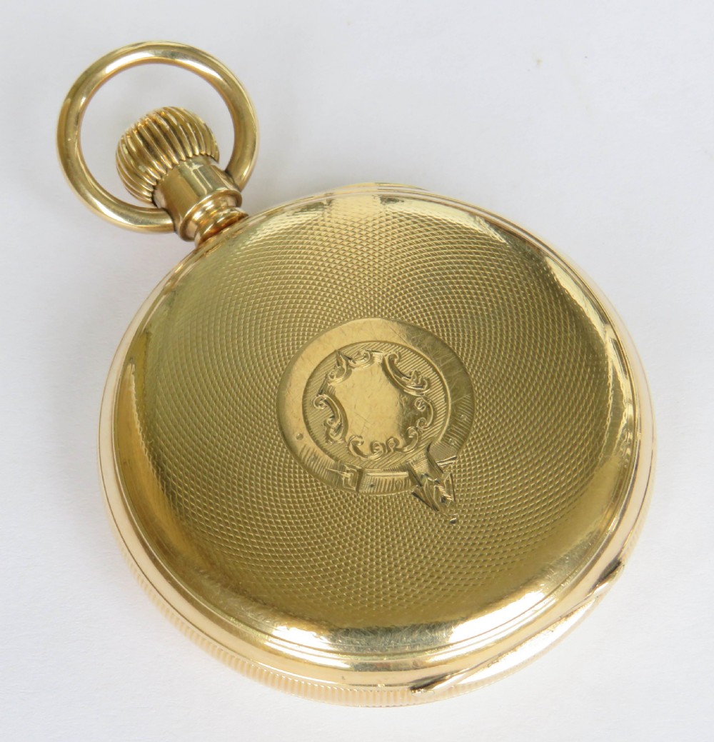 Antique Waltham Bond St pocket watch View V