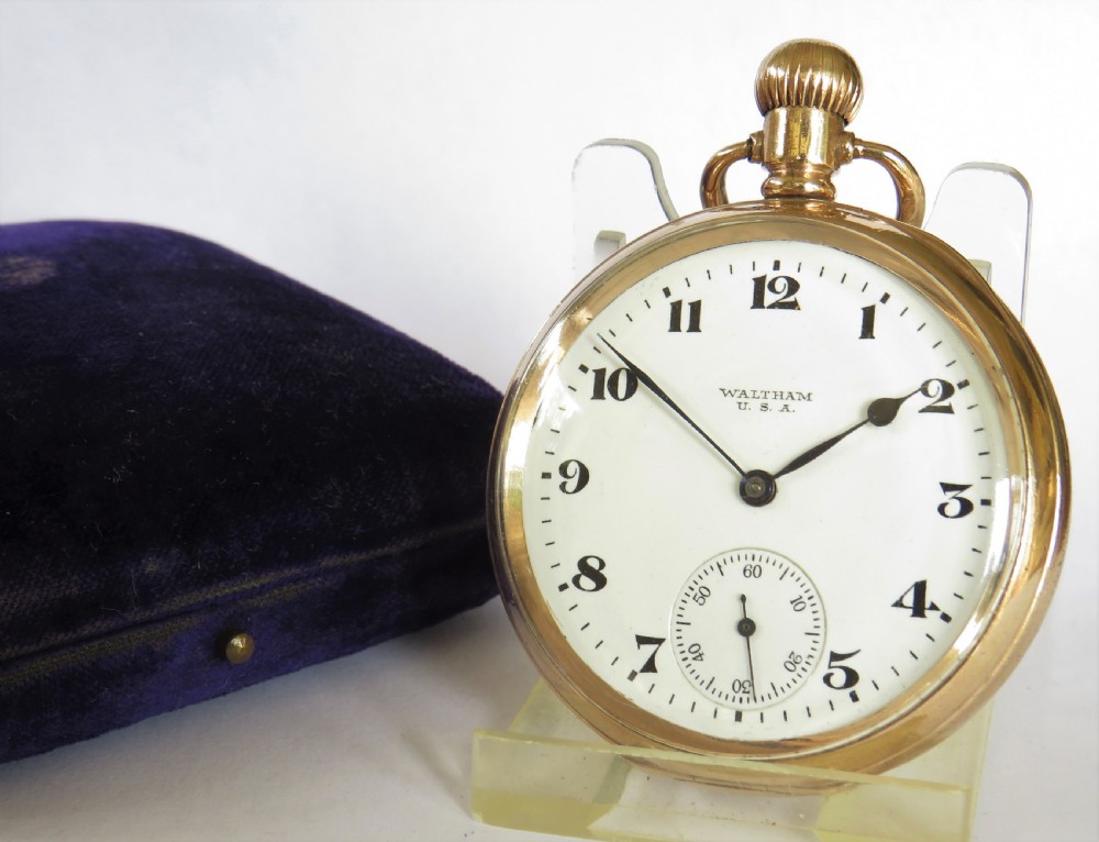 Antique 1913 Waltham Marquis pocket watch