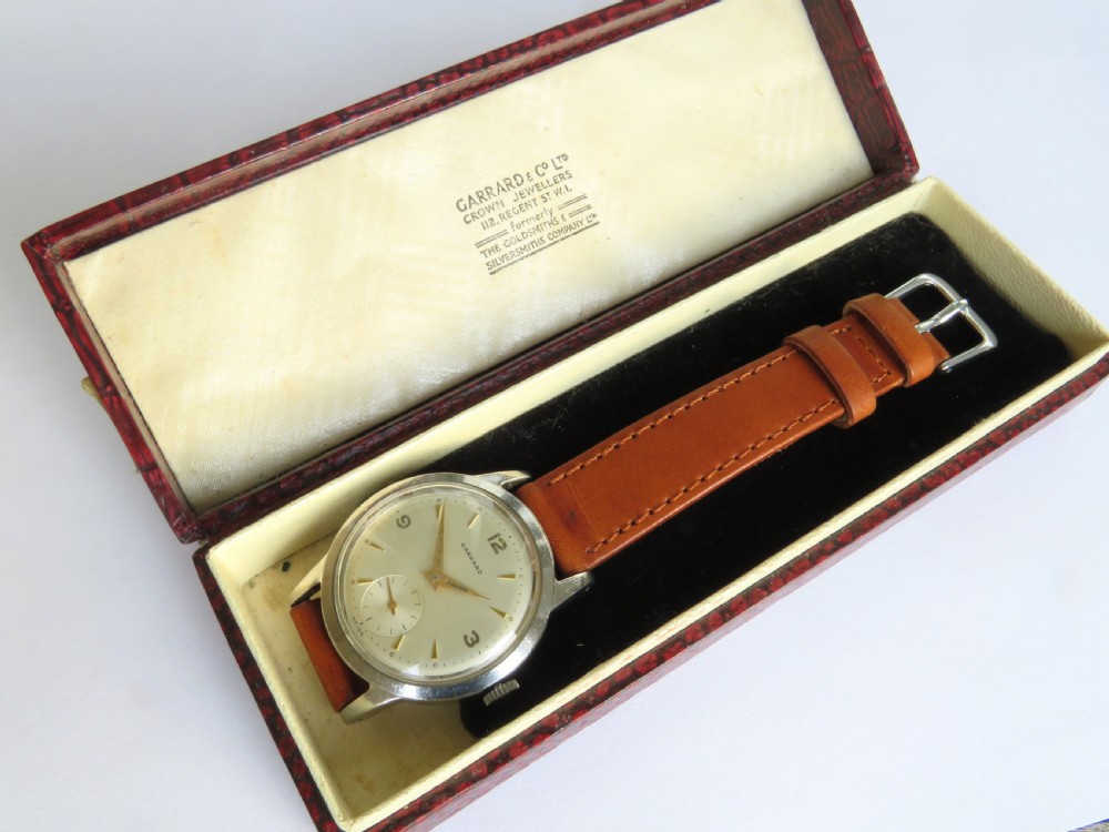 Gents 1960s Garrard wrist watch