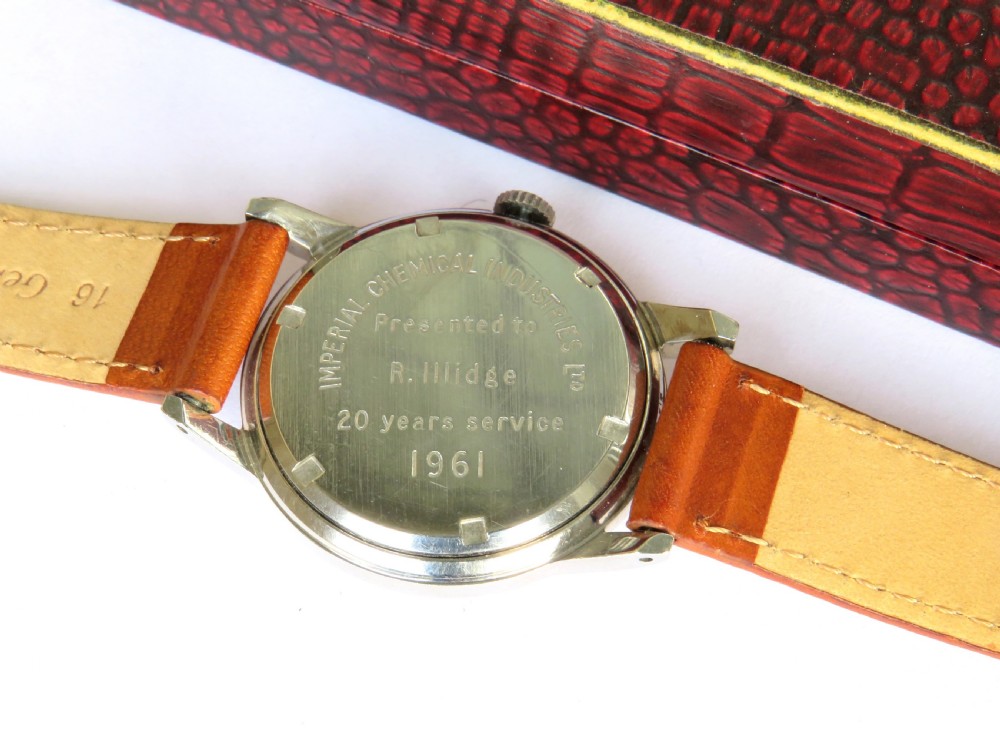 Gents 1960s Garrard wrist watch View V