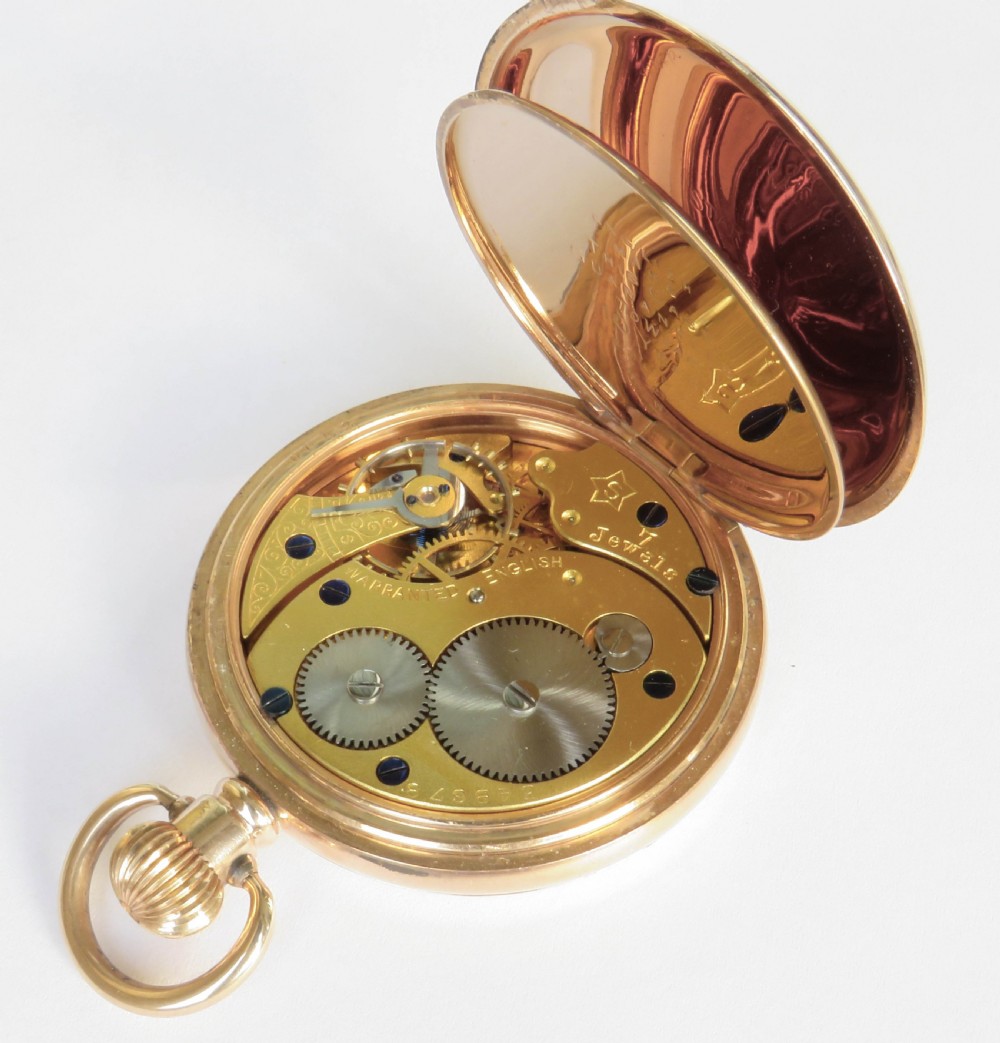 1930s English pocket watch, Williamson View IV