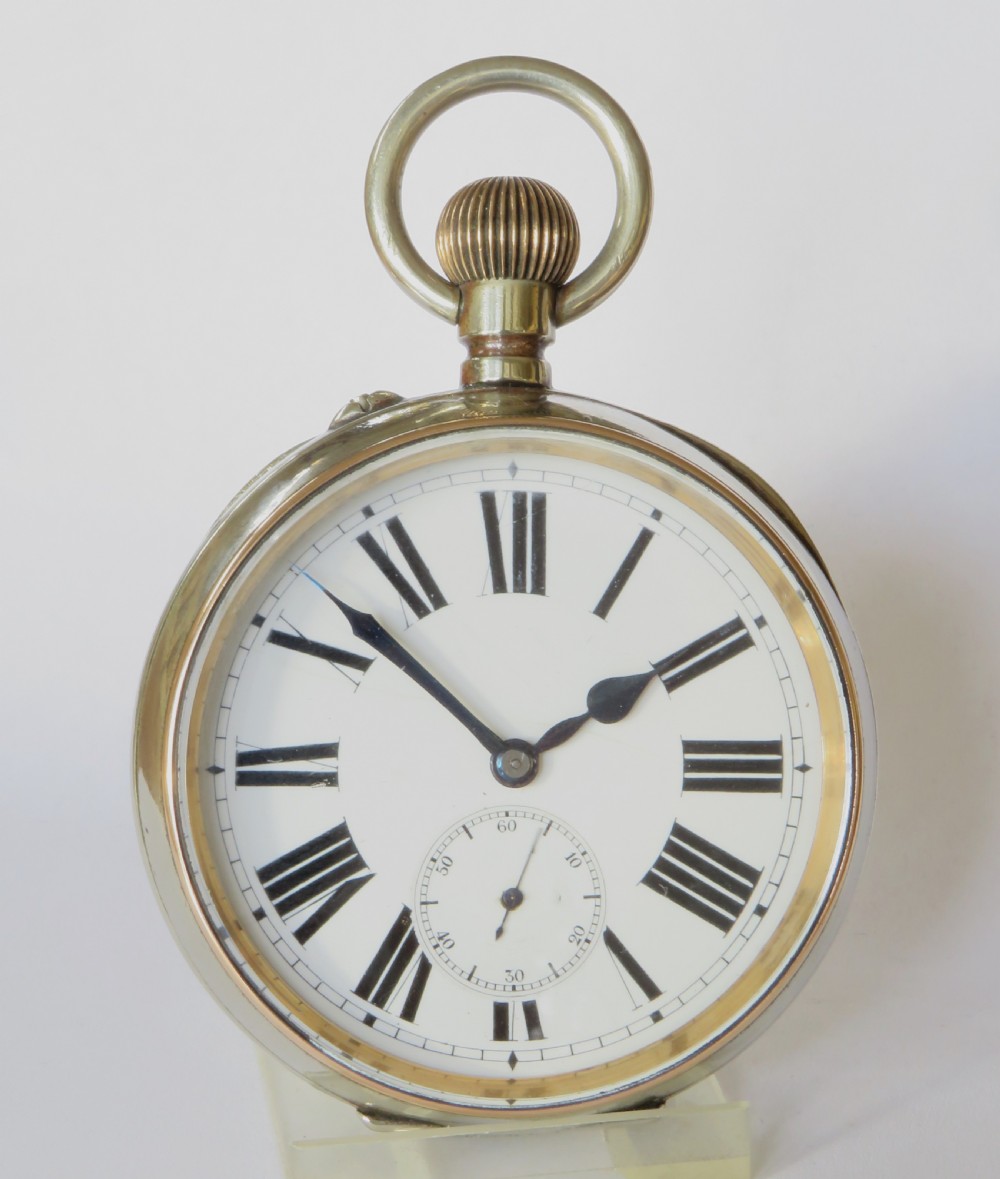Antique goliath pocket watch, c1900 View II