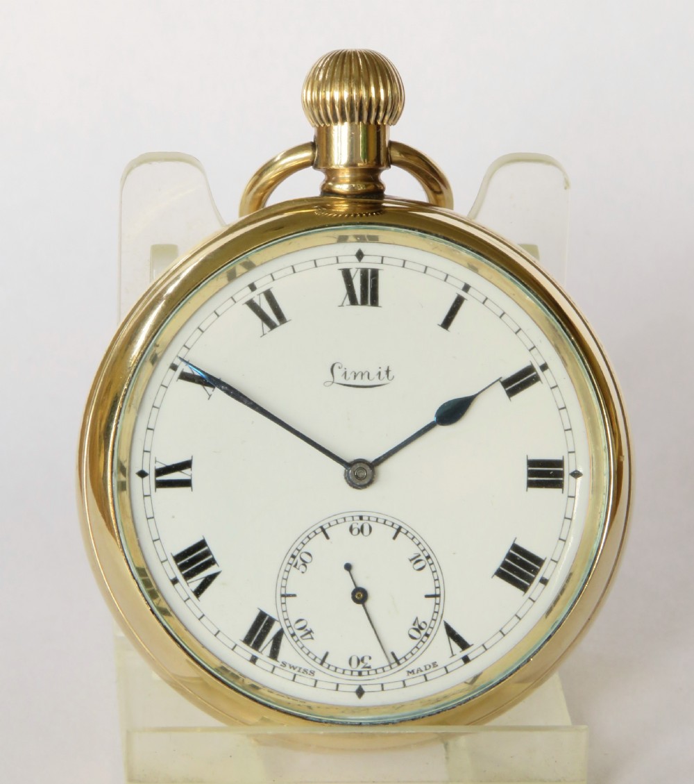 Antique 1920s Limit pocket watch View II