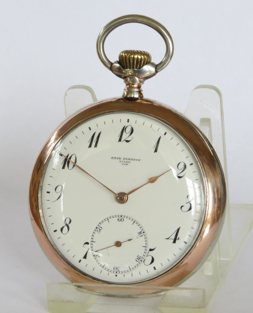 Antique silver Omega pocket watch