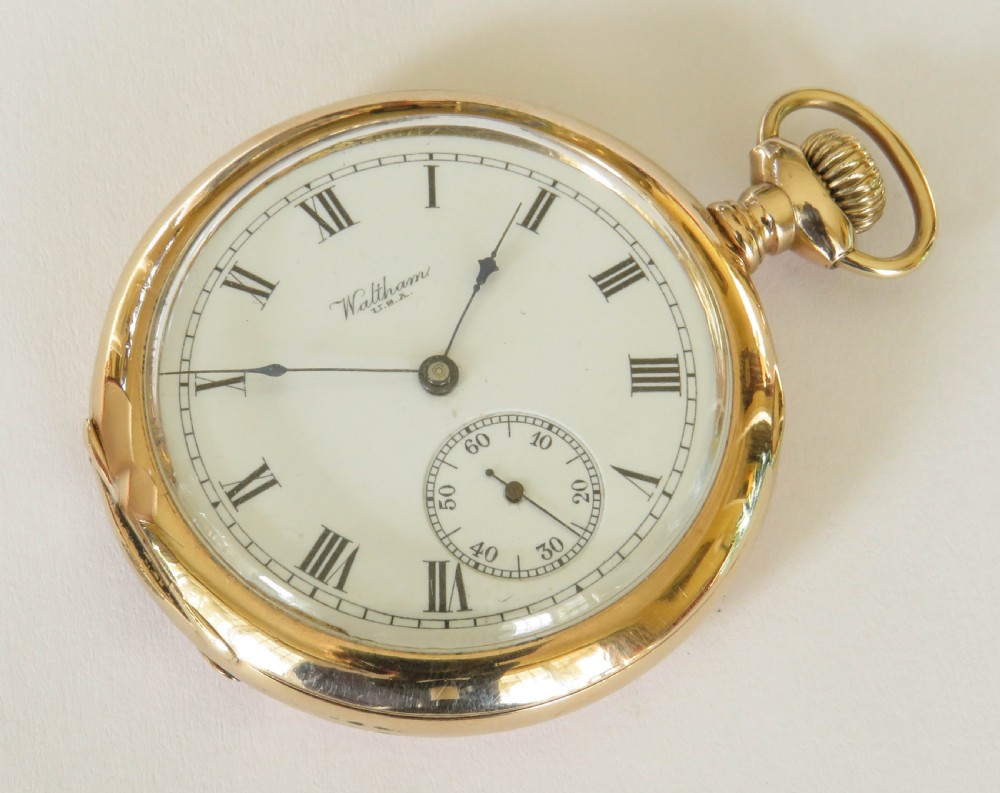 Antique Waltham pocket watch, 1906 View II