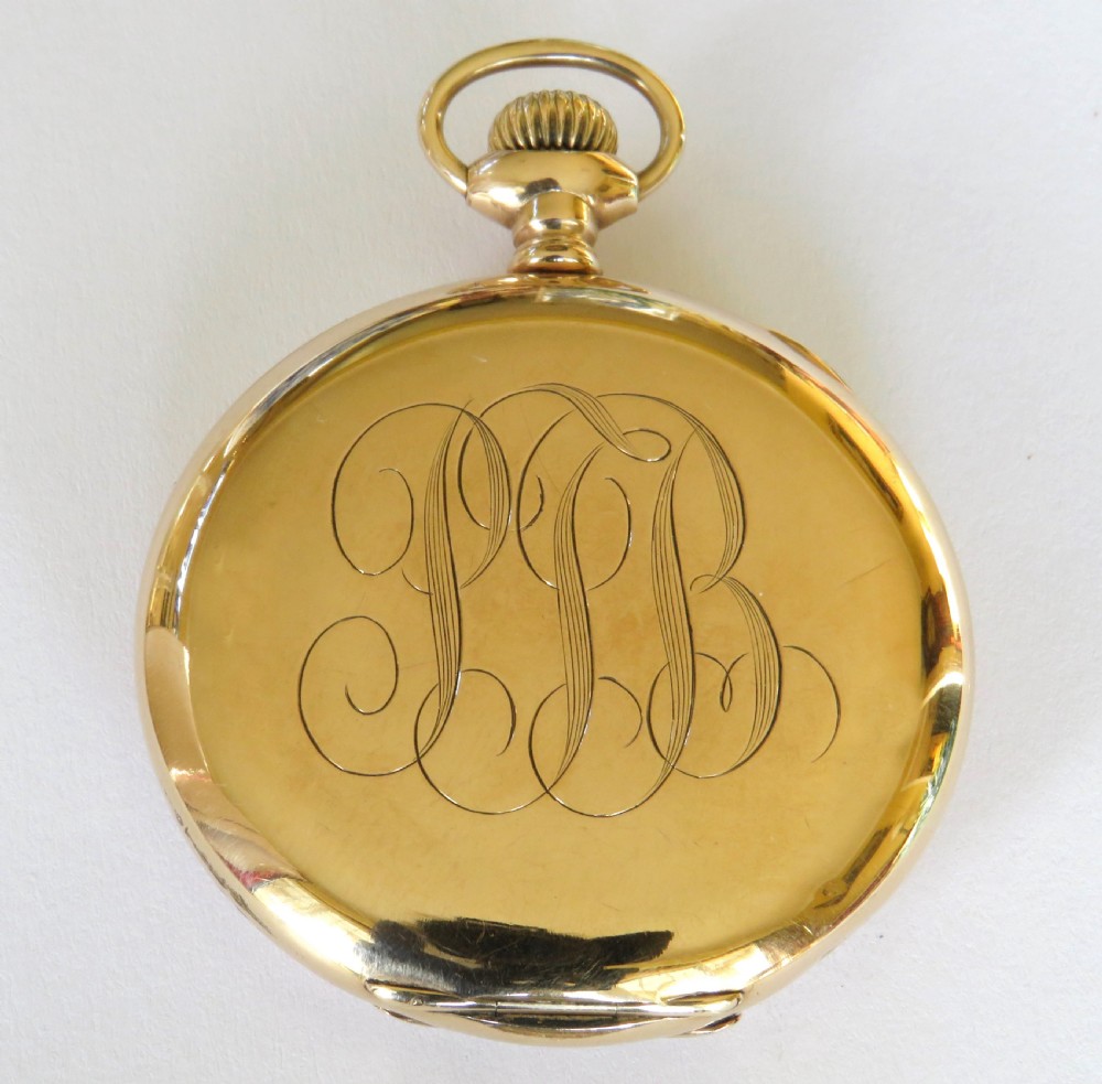 Antique Waltham pocket watch, 1906 View IV