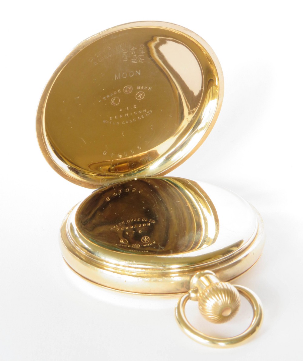 1930s Selezi full hunter pocket watch View II