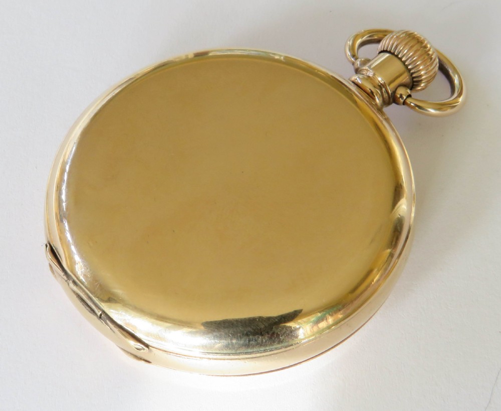 1930s Selezi full hunter pocket watch View IV