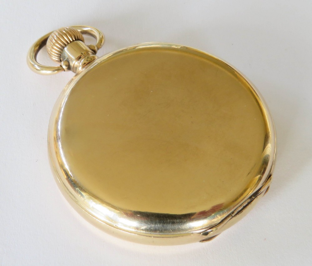 1930s Selezi full hunter pocket watch View V