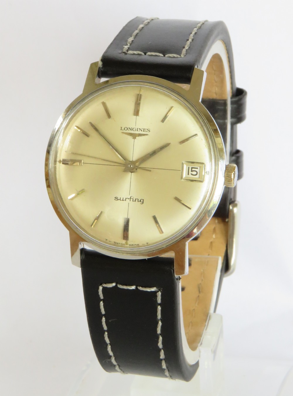 Gents Longines Surfing wrist watch, 1966
