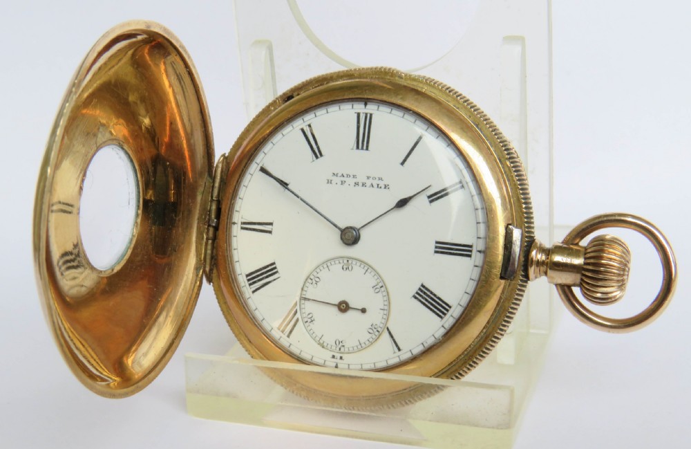 Antique Waltham Riverside fob watch, c1893 View II
