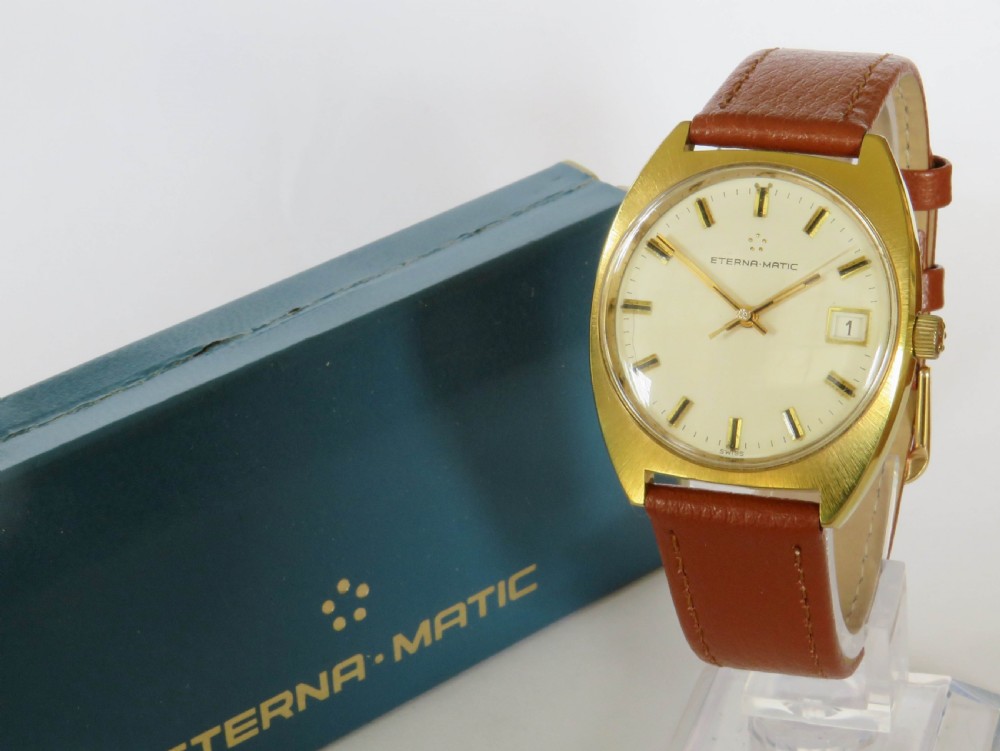 Gents 1960s Eterna-Matic automatic wristwatch