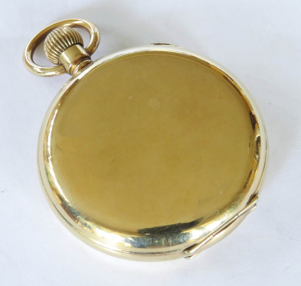 1920s Fleurier full hunter pocket watch View VI