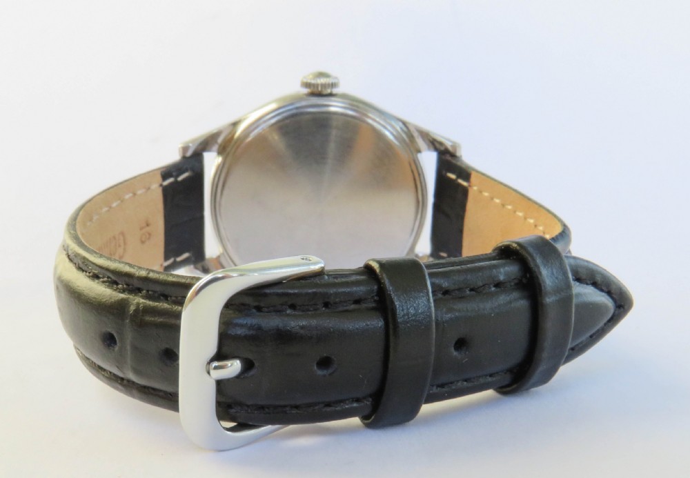 Gents 1950s Movado wrist watch View IV