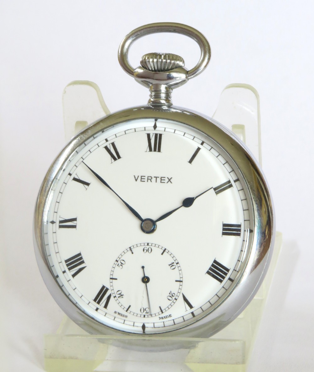 1930s Vertex Revue pocket watch