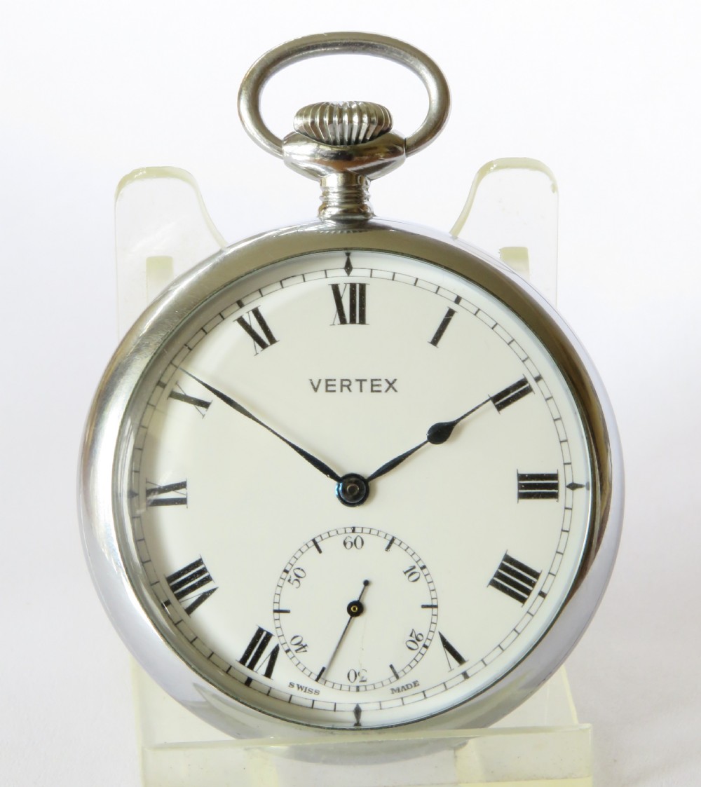1930s Vertex Revue pocket watch View II