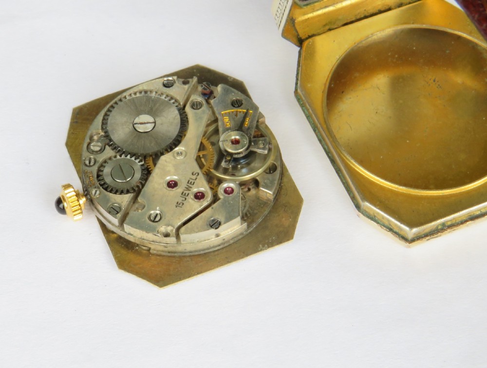 Gents Art Deco wrist watch, 1930s View III