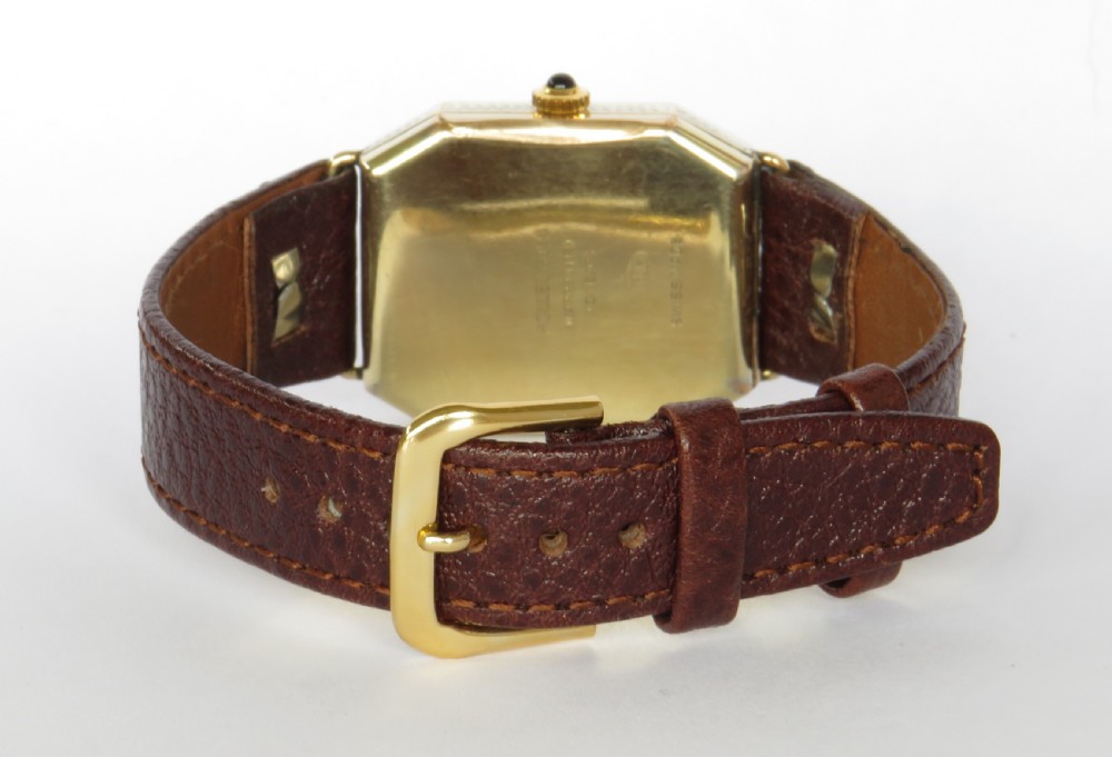 Gents Art Deco wrist watch, 1930s View V