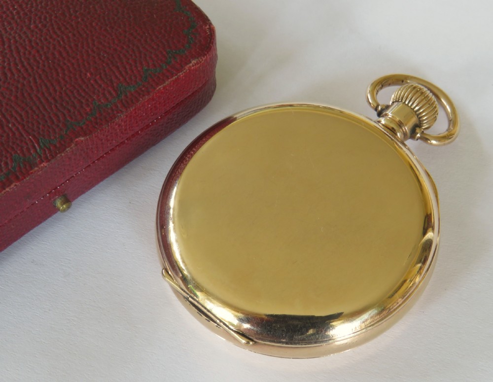 Antique J W Benson pocket watch and box View V