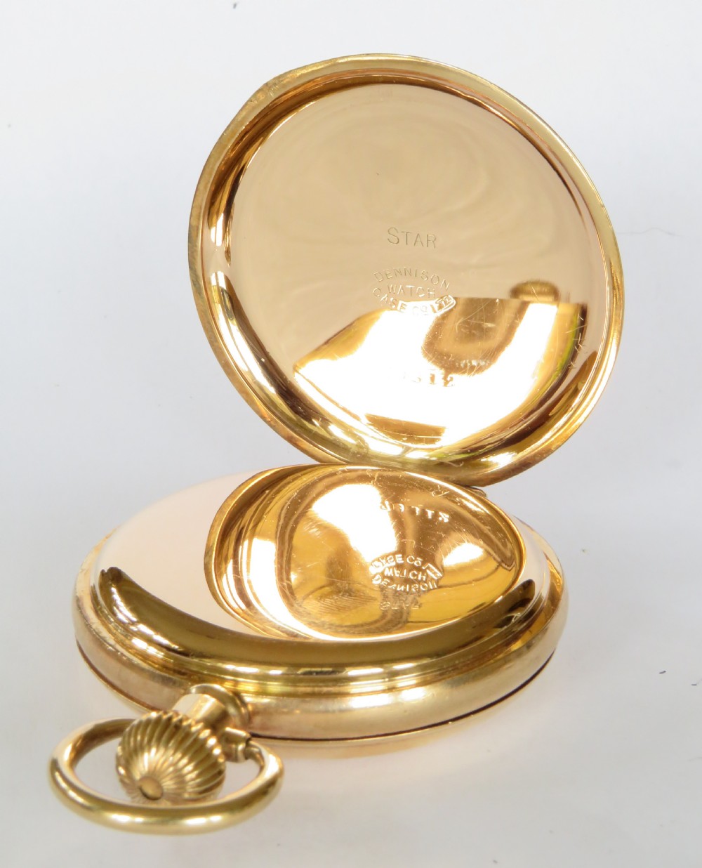 Antique Waltham full hunter pocket watch, 1924 View II