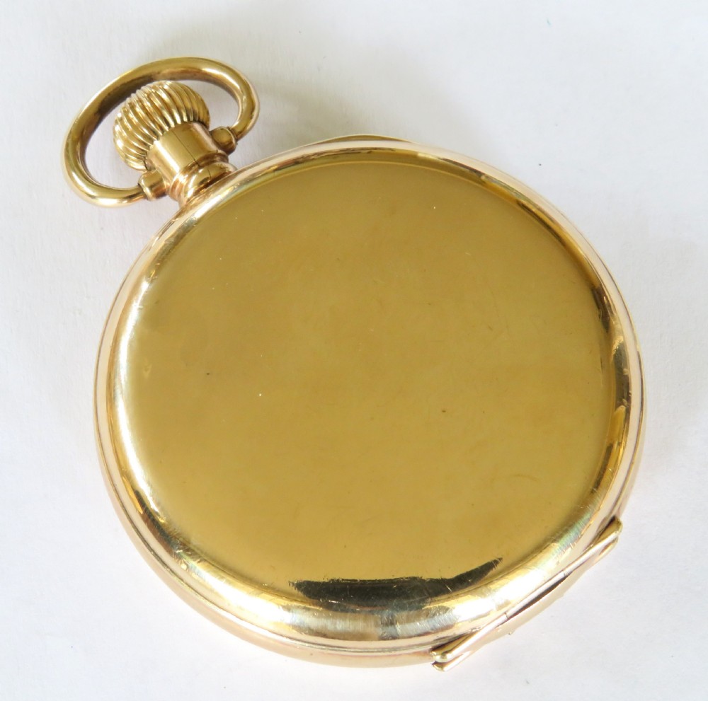 Antique Waltham full hunter pocket watch, 1924 View V