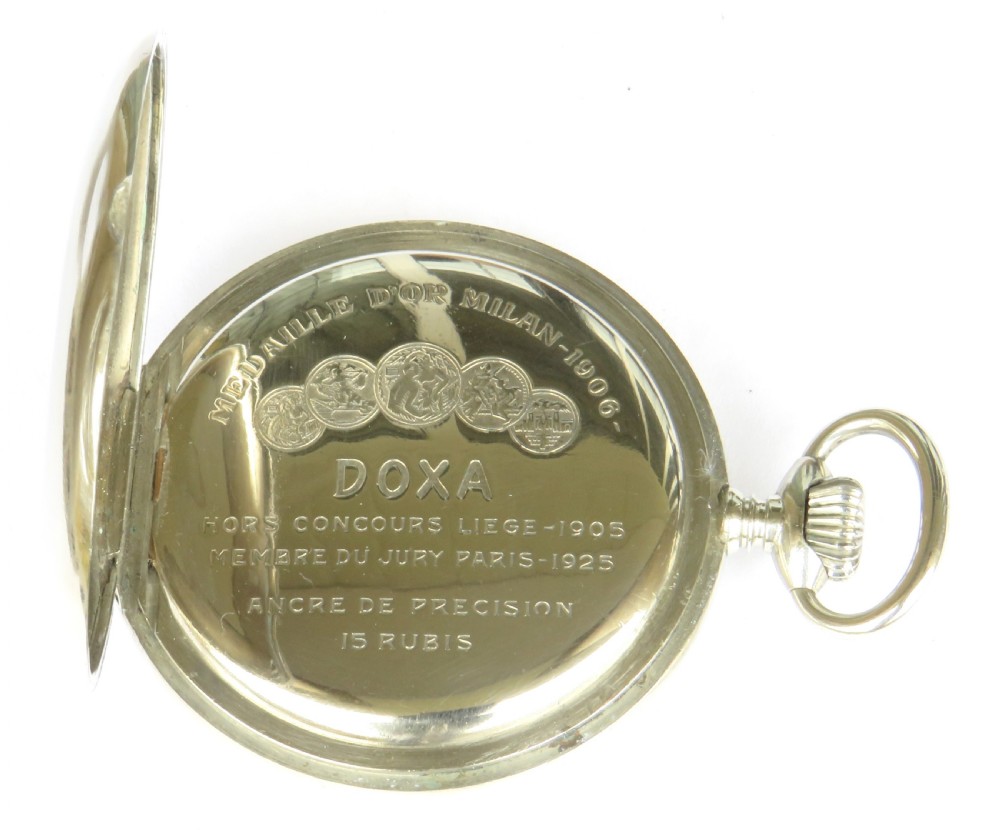 1930s Doxa pocket watch View III