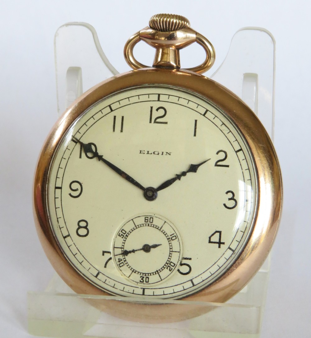 Antique Elgin pocket watch, 1924