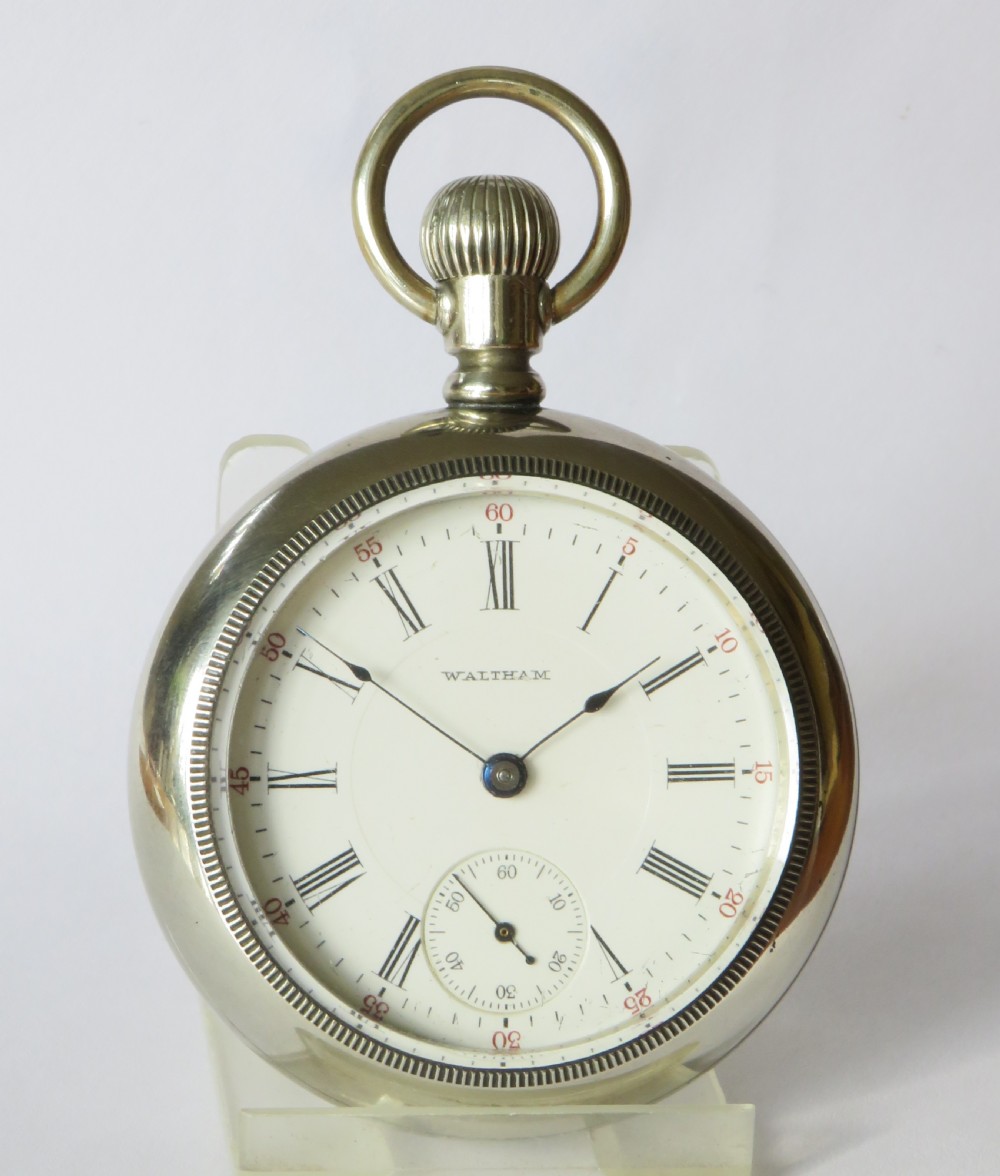 Antique Waltham pocket watch, 1912 View II